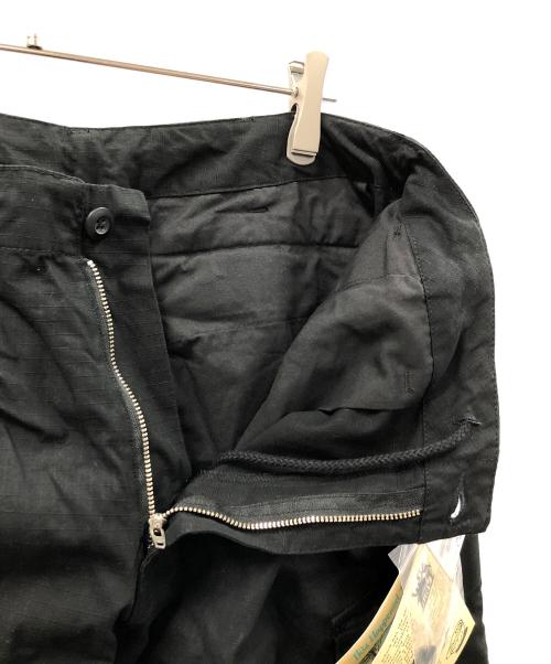 HINSON（ヒンソン）HINSON (ヒンソン) コットンリップストップカーゴパンツ ブラック サイズ:M 未使用品の古着・服飾アイテム