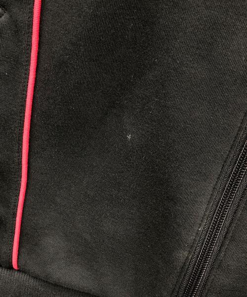 adidas（アディダス）adidas (アディダス) トラックジャケット リバプールFC UBP ダブルニット トラックトップ ブラック×レッド サイズ:J Mの古着・服飾アイテム