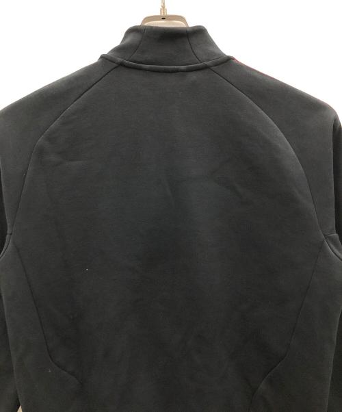 adidas（アディダス）adidas (アディダス) トラックジャケット リバプールFC UBP ダブルニット トラックトップ ブラック×レッド サイズ:J Mの古着・服飾アイテム
