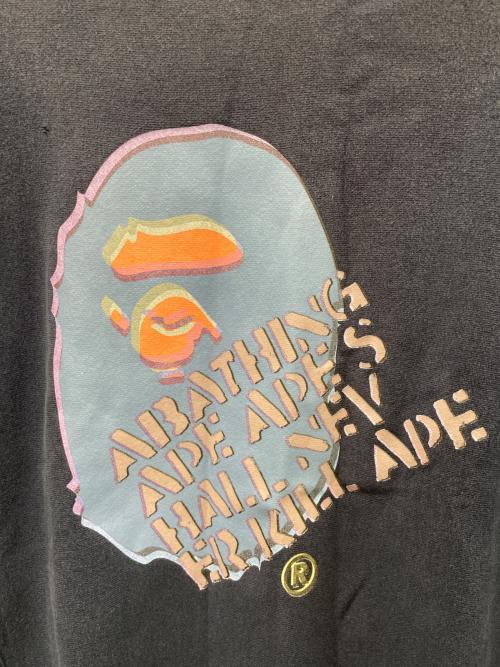 A BATHING APE（アベイシングエイプ）A BATHING APE (アベイシングエイプ) スウェット ネイビー サイズ:Mの古着・服飾アイテム