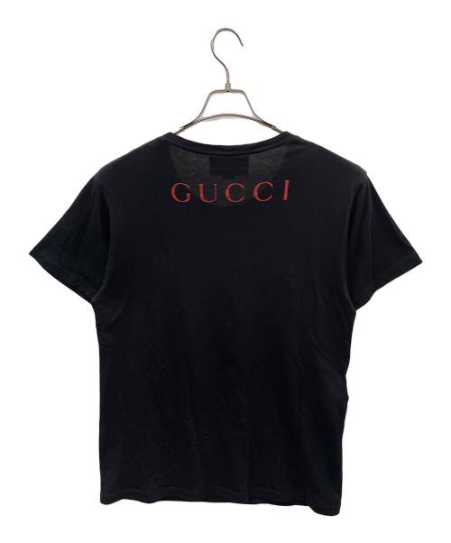 GUCCI（グッチ）GUCCI (グッチ) Tシャツ SINE A MORE NIHIL（シネ アモーレ ニヒル） ブラック サイズ:Mの古着・服飾アイテム