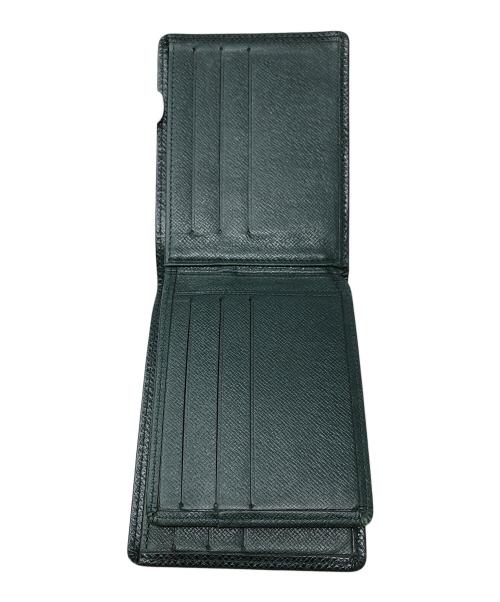 LOUIS VUITTON（ルイ ヴィトン）LOUIS VUITTON (ルイ ヴィトン) 2つ折り財布 タイガ・ポルト ビエ 3ヴォレ グリーン サイズ:実寸サイズにてご確認下さい。の古着・服飾アイテム