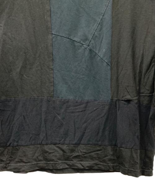 WEYEP（ウィエップ）WEYEP (ウィエップ) ロングスリーブカットソー Front And Right Sleeve Rocktee（フロント アンド ライト スリーブ ロックティー） ブラック サイズ:Lの古着・服飾アイテム