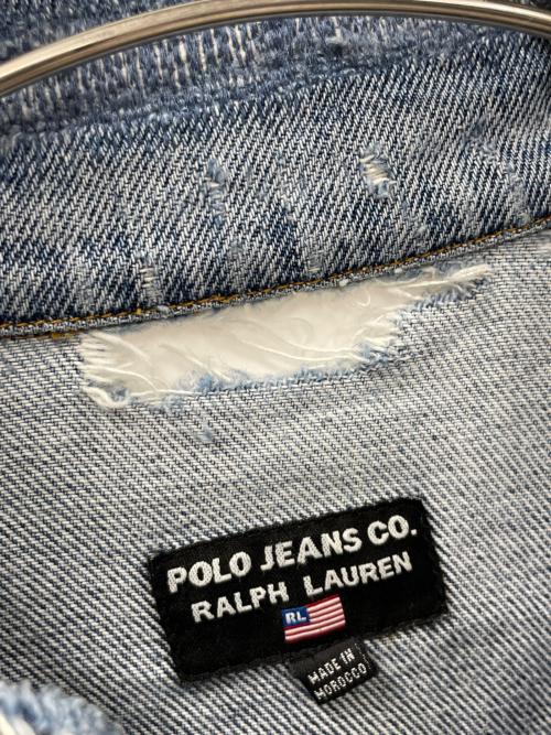 POLO JEANS（ポロジーンズ）POLO JEANS (ポロジーンズ) デニムジャケット  インディゴ サイズ:XLの古着・服飾アイテム