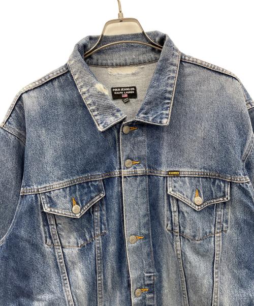 POLO JEANS（ポロジーンズ）POLO JEANS (ポロジーンズ) デニムジャケット  インディゴ サイズ:XLの古着・服飾アイテム