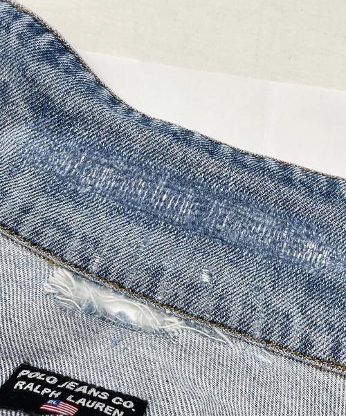 POLO JEANS（ポロジーンズ）POLO JEANS (ポロジーンズ) デニムジャケット  インディゴ サイズ:XLの古着・服飾アイテム