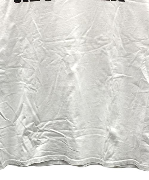 JIL SANDER（ジルサンダー）JIL SANDER (ジルサンダー) ロゴTシャツ ホワイト サイズ:Mの古着・服飾アイテム