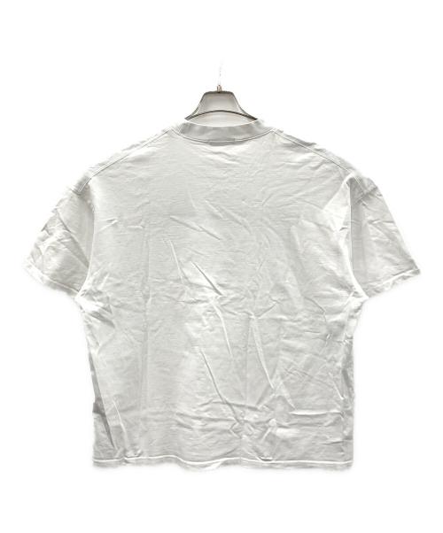 JIL SANDER（ジルサンダー）JIL SANDER (ジルサンダー) ロゴTシャツ ホワイト サイズ:Mの古着・服飾アイテム