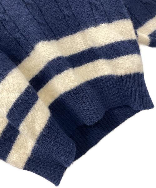 FRED PERRY（フレッドペリー）FRED PERRY (フレッドペリー) ニット ネイビー サイズ:Mの古着・服飾アイテム