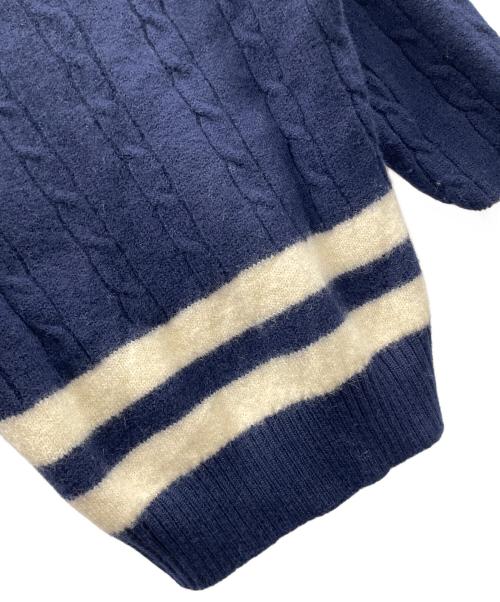 FRED PERRY（フレッドペリー）FRED PERRY (フレッドペリー) ニット ネイビー サイズ:Mの古着・服飾アイテム