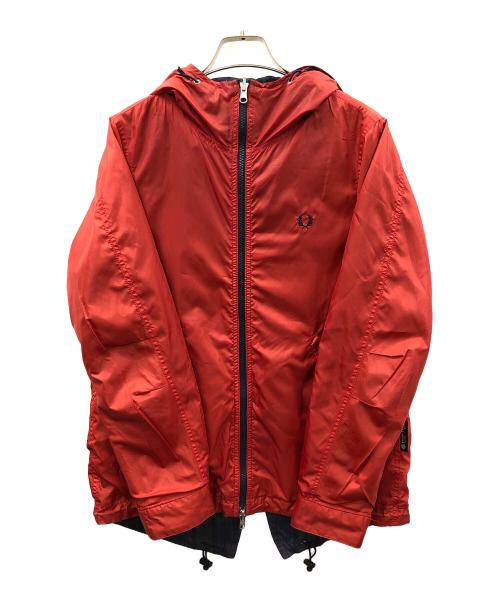 FRED PERRY（フレッドペリー）FRED PERRY (フレッドペリー) リバーシブルジャケット グリーン×レッド サイズ:XSの古着・服飾アイテム