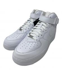 NIKE×SUPREME（ナイキ×シュプリーム）の古着「スニーカー AIR FORCE 1 MID（エアフォース1 ミッド）」｜ホワイト
