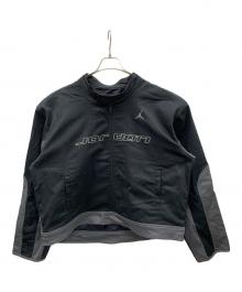 JORDAN（ジョーダン）の古着「ジャケット モータースポーツ ジャケット」｜グレー×ブラック