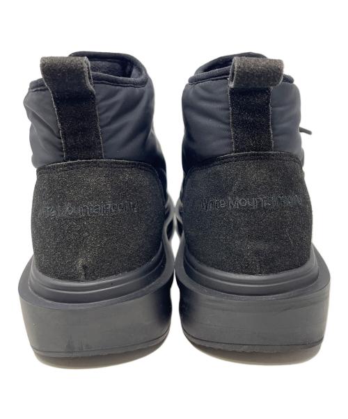 WHITE MOUNTAINEERING（ホワイトマウンテ二アニング）WHITE MOUNTAINEERING (ホワイトマウンテ二アニング) ジップアップブーツ WMBC ZIP UP BOOTS（WMBC ジップアップブーツ） ブラック サイズ:28cmの古着・服飾アイテム