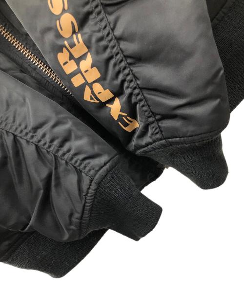 AVIREX（アヴィレックス）AVIREX (アヴィレックス) MA-1ジャケット ブラック サイズ:Lの古着・服飾アイテム