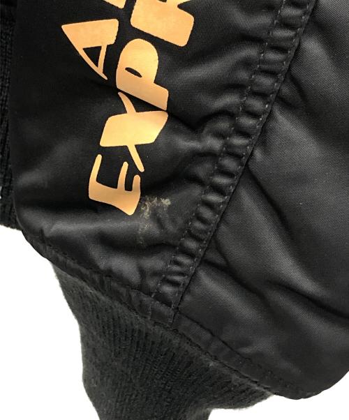 AVIREX（アヴィレックス）AVIREX (アヴィレックス) MA-1ジャケット ブラック サイズ:Lの古着・服飾アイテム