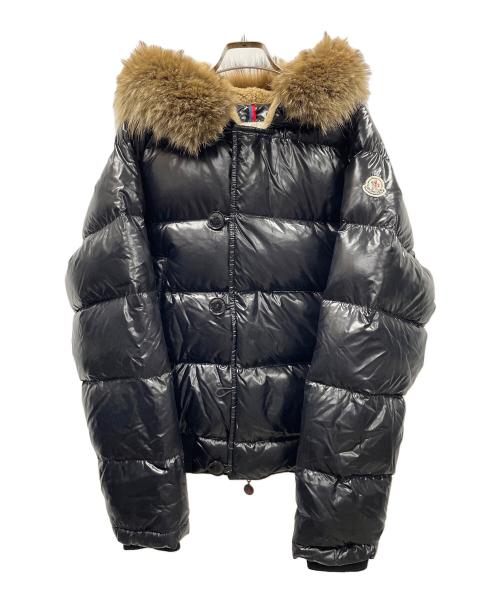 MONCLER（モンクレール）MONCLER (モンクレール) ダウンジャケット ブラック サイズ:1の古着・服飾アイテム