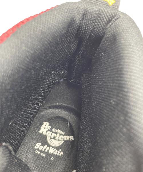 Dr.Martens（ドクターマーチン）Dr.Martens (ドクターマーチン) ブーツ 8ホール RIGAL KNIT（リガル ニット） ワインレッド サイズ:UK7の古着・服飾アイテム
