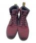 Dr.Martens (ドクターマーチン) ブーツ 8ホール RIGAL KNIT（リガル ニット） ワインレッド サイズ:UK7：5000円