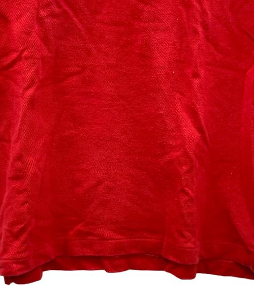 PLAY COMME des GARCONS（プレイコムデギャルソン）PLAY COMME des GARCONS (プレイコムデギャルソン) ポロシャツ レッド サイズ:Sの古着・服飾アイテム