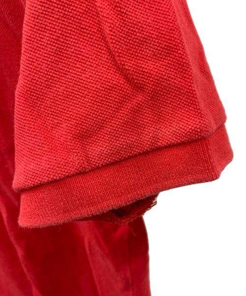 PLAY COMME des GARCONS（プレイコムデギャルソン）PLAY COMME des GARCONS (プレイコムデギャルソン) ポロシャツ レッド サイズ:Sの古着・服飾アイテム