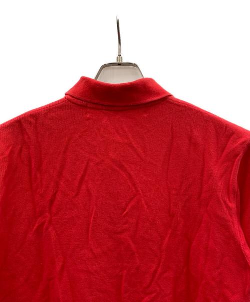 PLAY COMME des GARCONS（プレイコムデギャルソン）PLAY COMME des GARCONS (プレイコムデギャルソン) ポロシャツ レッド サイズ:Sの古着・服飾アイテム