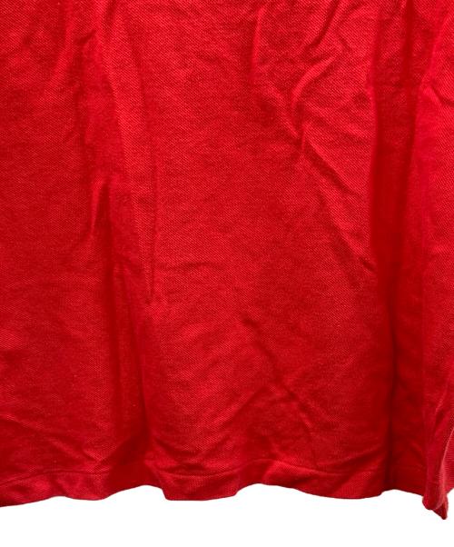 PLAY COMME des GARCONS（プレイコムデギャルソン）PLAY COMME des GARCONS (プレイコムデギャルソン) ポロシャツ レッド サイズ:Sの古着・服飾アイテム