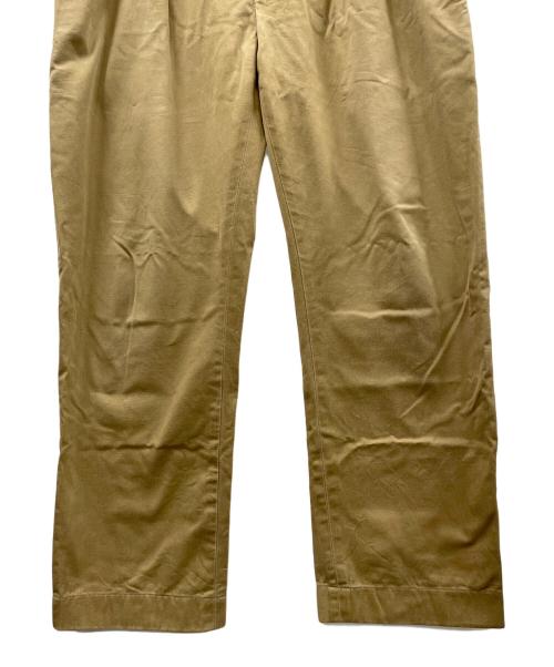 POLO RALPH LAUREN（ポロ・ラルフローレン）POLO RALPH LAUREN (ポロ・ラルフローレン) ツータックチノパン カーキ サイズ:36/34の古着・服飾アイテム