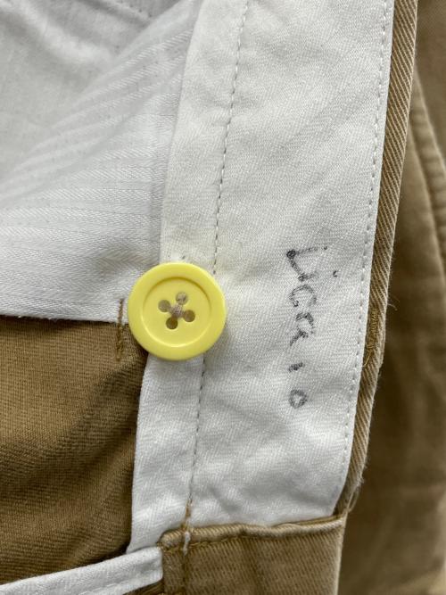 POLO RALPH LAUREN（ポロ・ラルフローレン）POLO RALPH LAUREN (ポロ・ラルフローレン) ツータックチノパン カーキ サイズ:36/34の古着・服飾アイテム