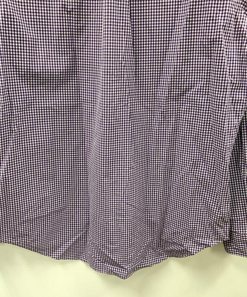 RALPH LAUREN（ラルフローレン）RALPH LAUREN (ラルフローレン) ボタンダウンシャツ パープル×ホワイト サイズ:Lの古着・服飾アイテム