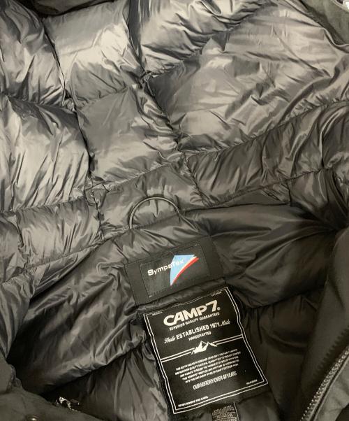 CAMP 7（キャンプ７）CAMP 7 (キャンプ７) シンパテックスダウンジャケット ブラック サイズ:Mの古着・服飾アイテム