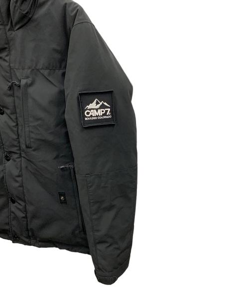 CAMP 7（キャンプ７）CAMP 7 (キャンプ７) シンパテックスダウンジャケット ブラック サイズ:Mの古着・服飾アイテム