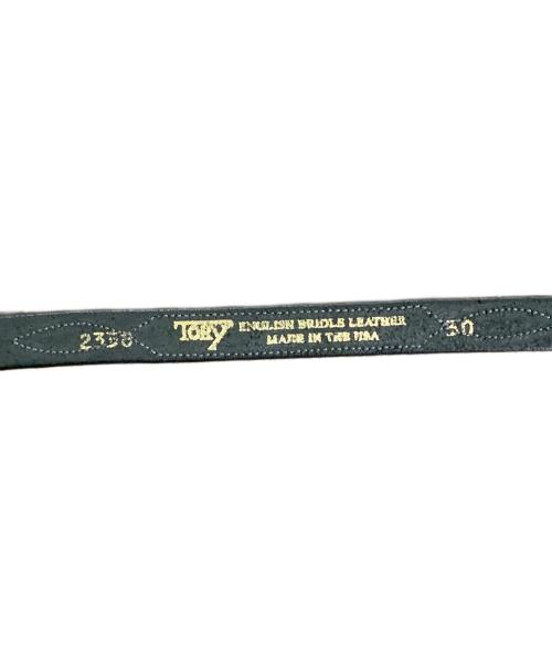 TORY LEATHER（トリーレザー）TORY LEATHER (トリーレザー) ベルト ブラック サイズ:実寸サイズにてご確認下さい。の古着・服飾アイテム