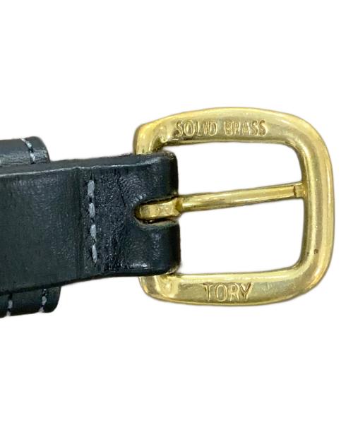 TORY LEATHER（トリーレザー）TORY LEATHER (トリーレザー) ベルト ブラック サイズ:実寸サイズにてご確認下さい。の古着・服飾アイテム