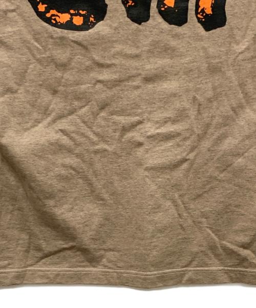ENDS and MEANS（エンズアンド ミーンズ）ENDS AND MEANS (エンズアンド ミーンズ) ボックスロゴTシャツ ベージュ サイズ:Mの古着・服飾アイテム