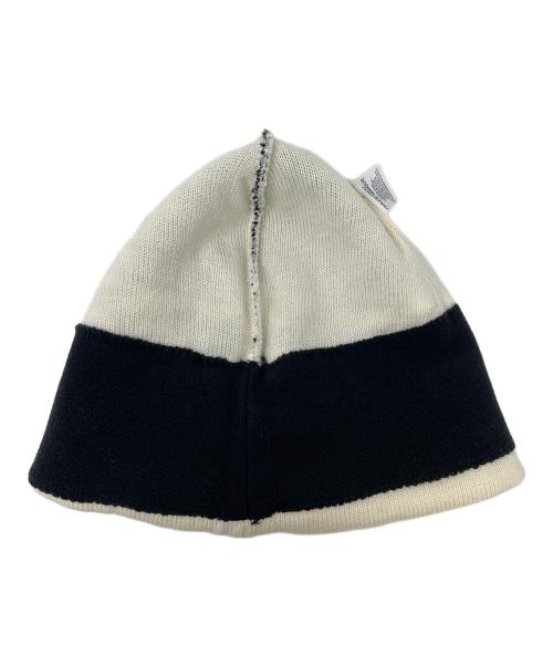 THE NORTH FACE（ザ ノース フェイス）THE NORTH FACE (ザ ノース フェイス) SUPREME (シュプリーム) ニット帽 ビーニー アイボリー×ブラック サイズ:FREEの古着・服飾アイテム