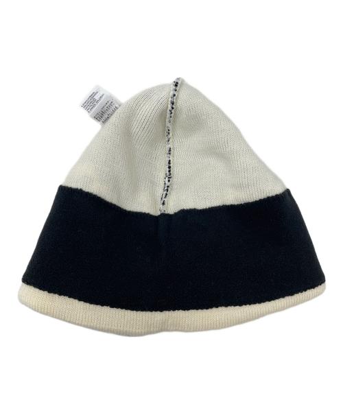 THE NORTH FACE（ザ ノース フェイス）THE NORTH FACE (ザ ノース フェイス) SUPREME (シュプリーム) ニット帽 ビーニー アイボリー×ブラック サイズ:FREEの古着・服飾アイテム