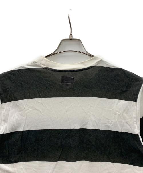 SUPREME（シュプリーム）Supreme (シュプリーム) 半袖カットソー ホワイト×ブラック サイズ:Mの古着・服飾アイテム