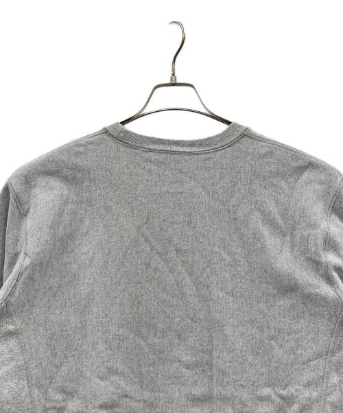SUPREME（シュプリーム）Supreme (シュプリーム) 裏起毛クルーネックスウェット グレー サイズ:Lの古着・服飾アイテム