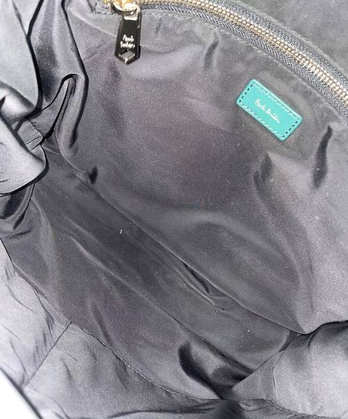 PAUL SMITH（ポールスミス）PAUL SMITH (ポールスミス) 2wayトートバッグ ショルダーバッグ グリーン×イエロー サイズ:実寸サイズにてご確認下さい。の古着・服飾アイテム
