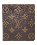 LOUIS VUITTONルイ ヴィトン）の古着「2つ折り財布 モノグラム ポルトビエ 10 カルトクレディ」｜ブラウン