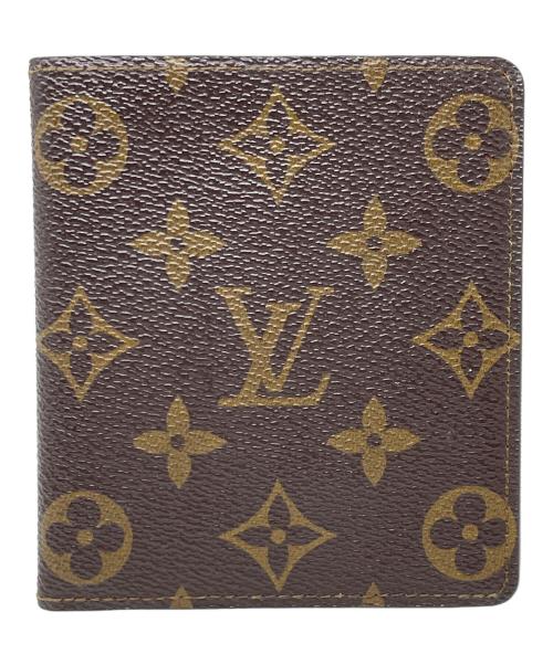 LOUIS VUITTON（ルイ ヴィトン）LOUIS VUITTON (ルイ ヴィトン) 2つ折り財布 モノグラム ポルトビエ 10 カルトクレディ ブラウン サイズ:実寸サイズにてご確認ください。の古着・服飾アイテム