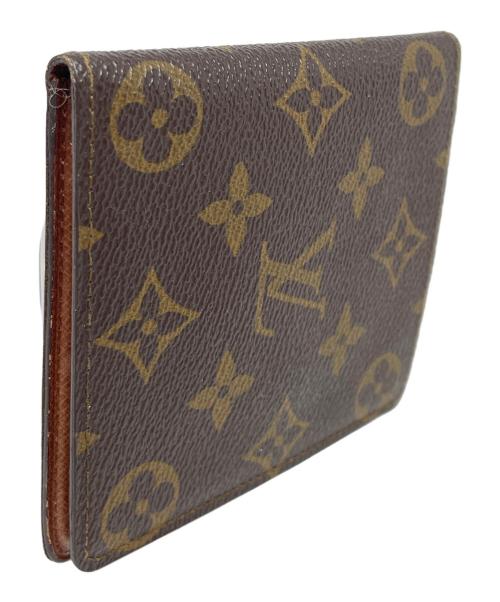 LOUIS VUITTON（ルイ ヴィトン）LOUIS VUITTON (ルイ ヴィトン) 2つ折り財布 モノグラム ポルトビエ 10 カルトクレディ ブラウン サイズ:実寸サイズにてご確認ください。の古着・服飾アイテム