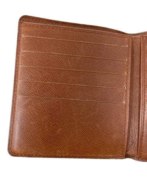 LOUIS VUITTON（ルイ ヴィトン）LOUIS VUITTON (ルイ ヴィトン) 2つ折り財布 モノグラム ポルトビエ 10 カルトクレディ ブラウン サイズ:実寸サイズにてご確認ください。の古着・服飾アイテム