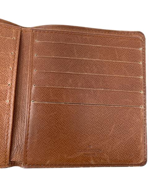 LOUIS VUITTON（ルイ ヴィトン）LOUIS VUITTON (ルイ ヴィトン) 2つ折り財布 モノグラム ポルトビエ 10 カルトクレディ ブラウン サイズ:実寸サイズにてご確認ください。の古着・服飾アイテム
