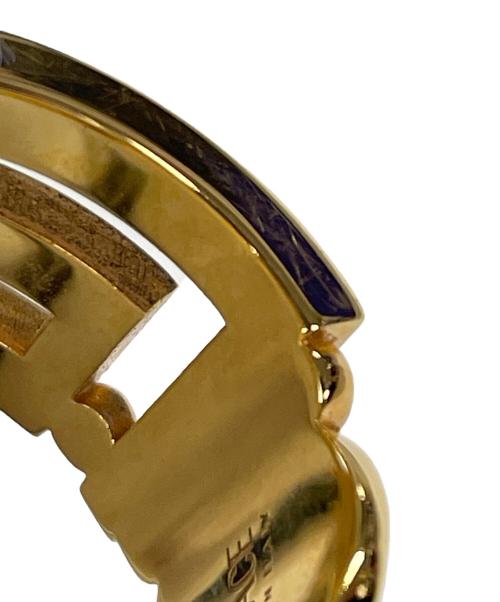 VERSACE（ヴェルサーチ）VERSACE (ヴェルサーチ) リング グレカ メドゥーサ ワイドリング サイズ:21の古着・服飾アイテム