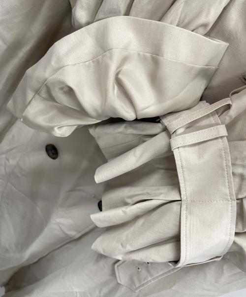 Snidel（スナイデル）Snidel (スナイデル) デザイントレンチコート ベージュ サイズ:Fの古着・服飾アイテム