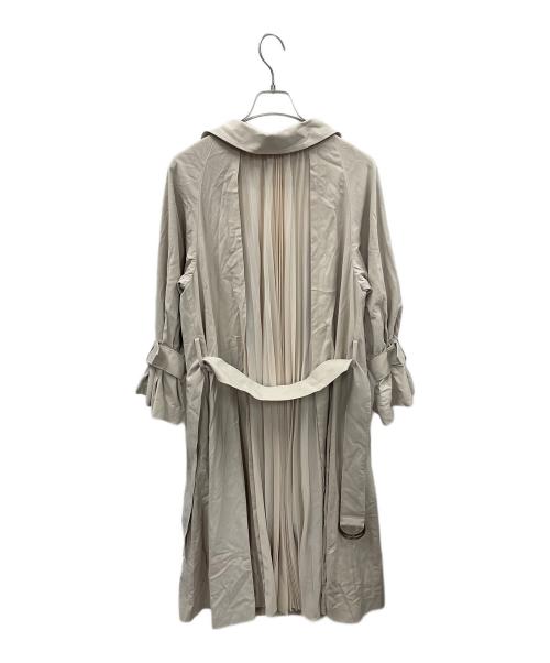 Snidel（スナイデル）Snidel (スナイデル) デザイントレンチコート ベージュ サイズ:Fの古着・服飾アイテム