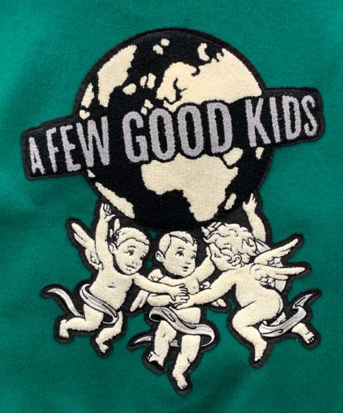 A FEW GOOD KIDS（アフューグッドキッズ）A FEW GOOD KIDS (アフューグッドキッズ) スタジャン グリーン サイズ:実寸サイズにてご確認くださいの古着・服飾アイテム