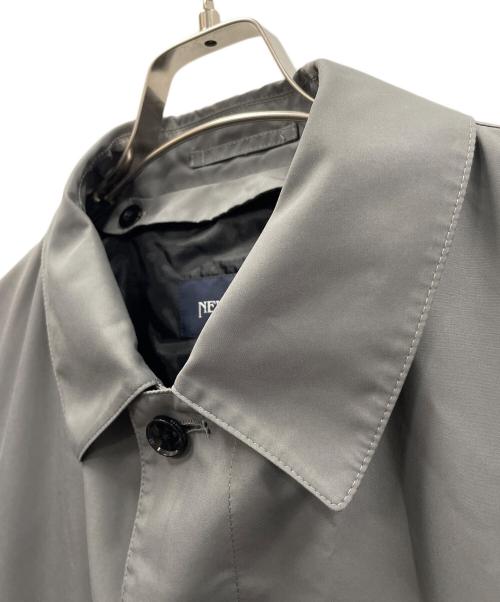 NEWYORKER（ニューヨーカー）NEWYORKER (ニューヨーカー) ステンカラーコート グレー サイズ:Mの古着・服飾アイテム